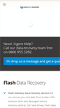 Mobile Screenshot of flash-datarecovery.co.uk